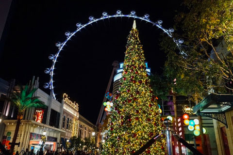 Visitar Las Vegas en Navidad